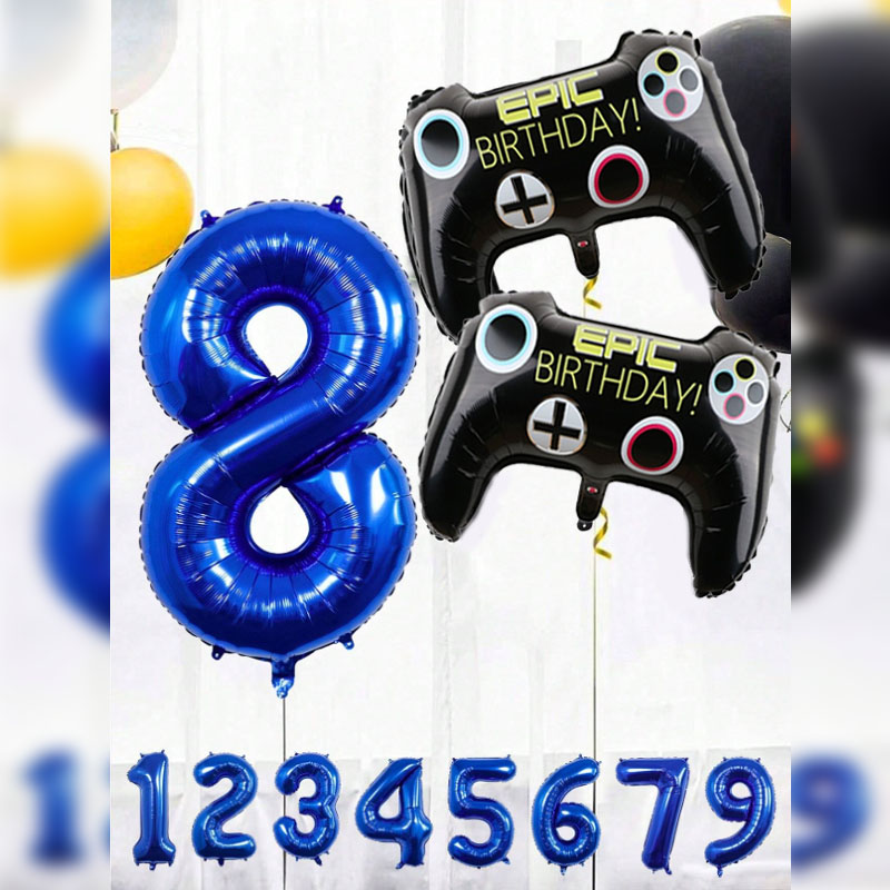 Gaming Accessories For Room - 3pcs Video Game Party Supplies Set