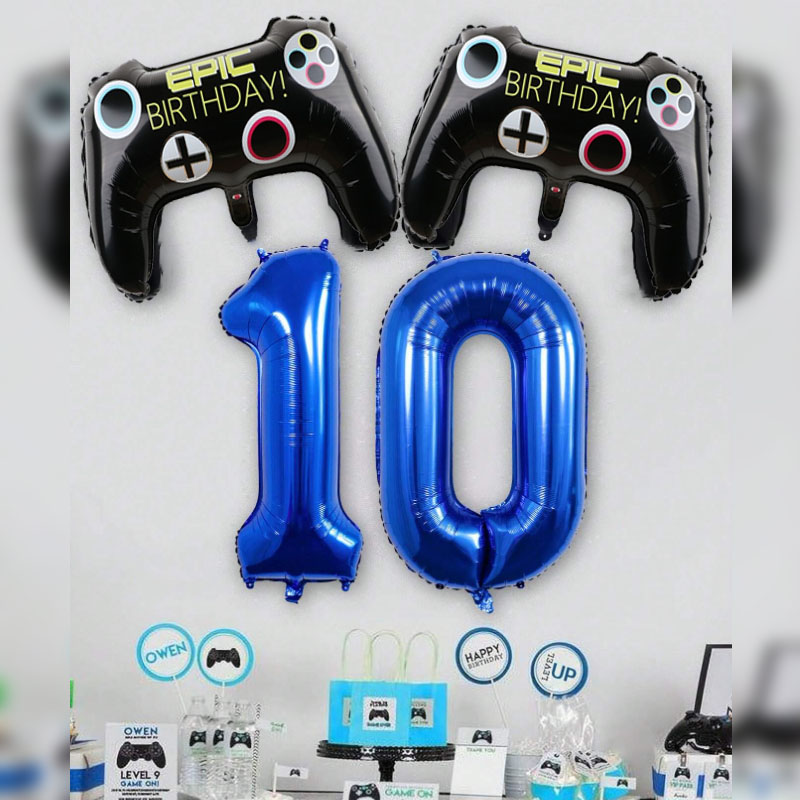3pcs Video Game Party Supplies - огляд і ціна Gaming Accessories For Room