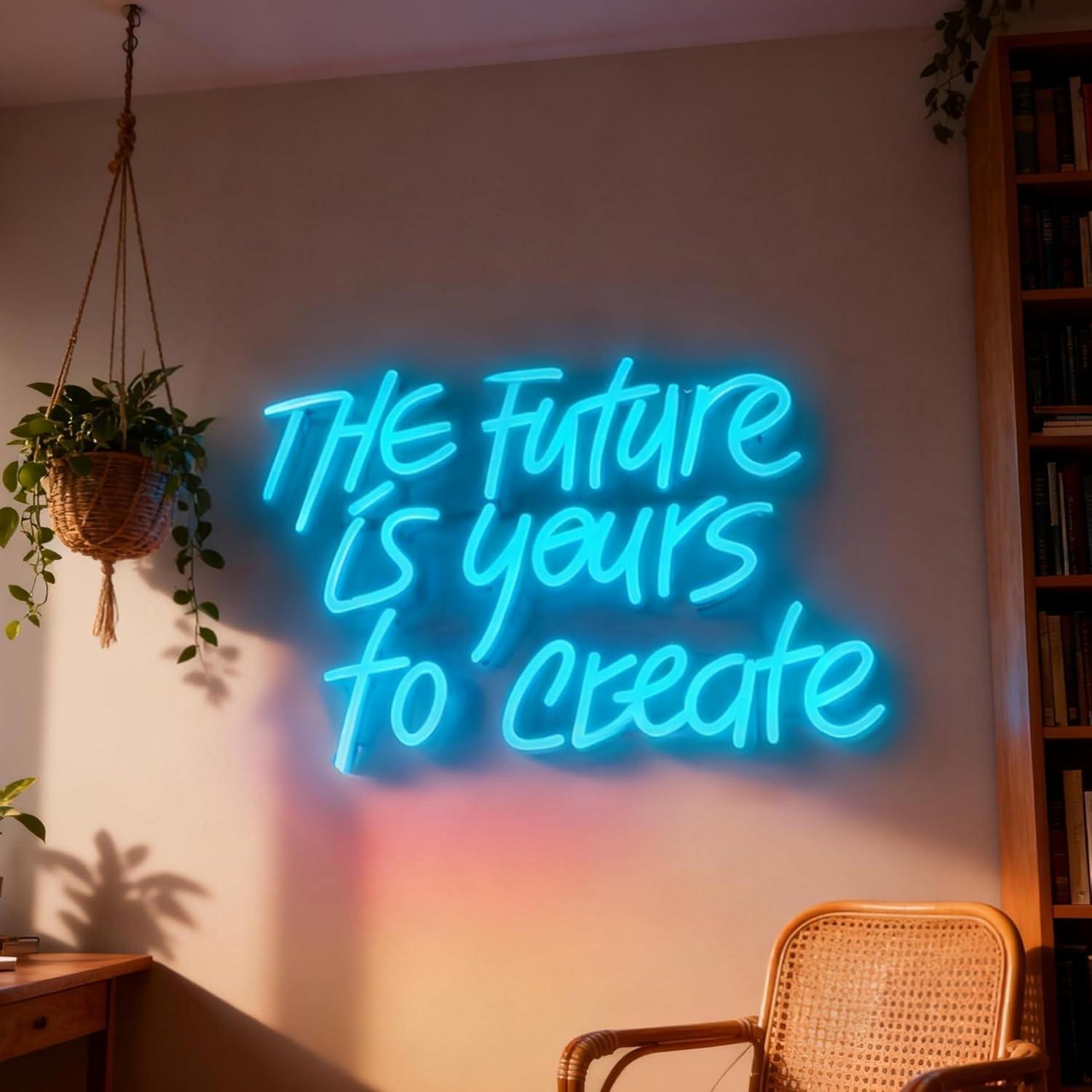 The Future is Yours Neon Sign  - огляд і ціна Accessories For Your Gaming Room