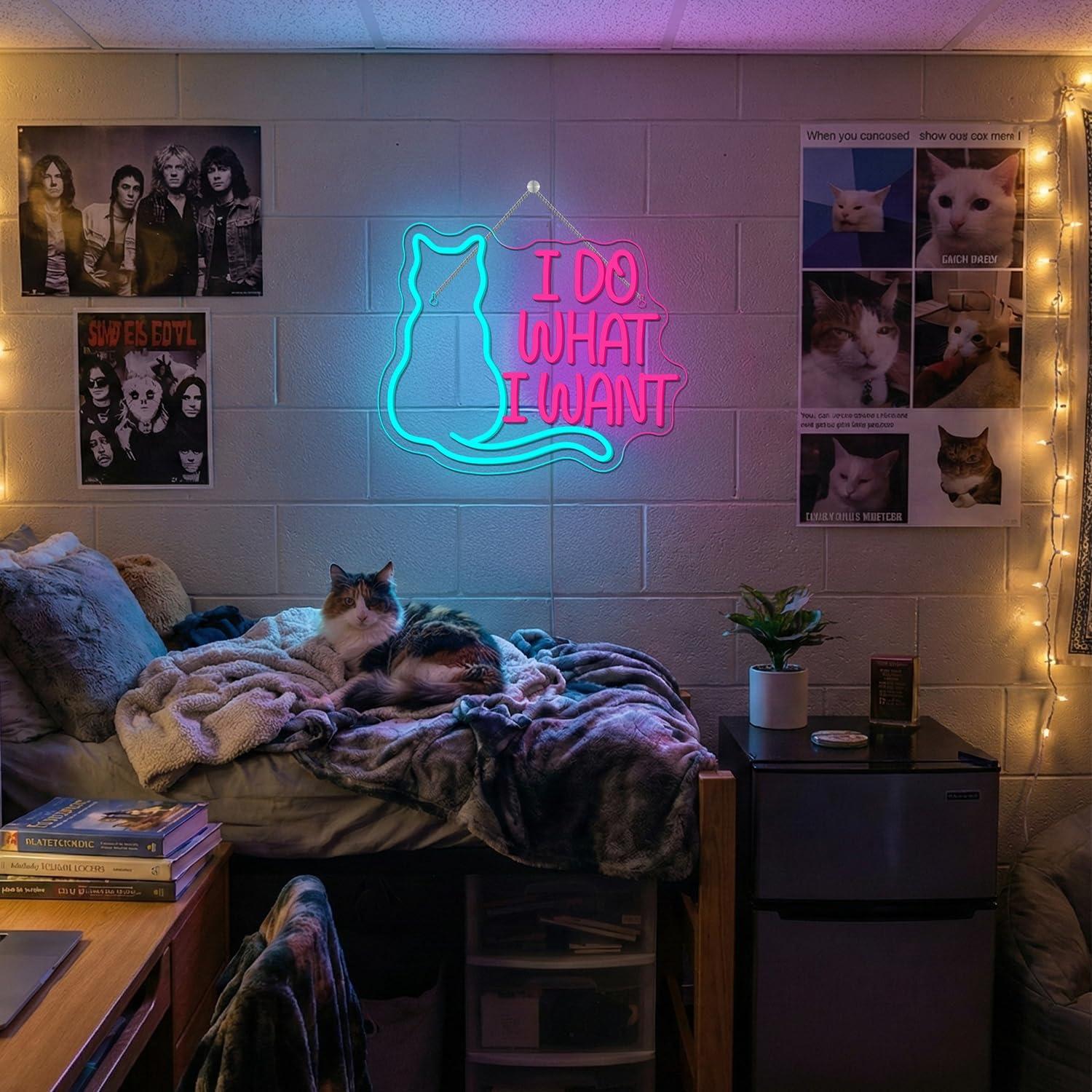 Cat Neon Sign USB Dimmable LED - огляд і ціна Gaming Accessories Shop