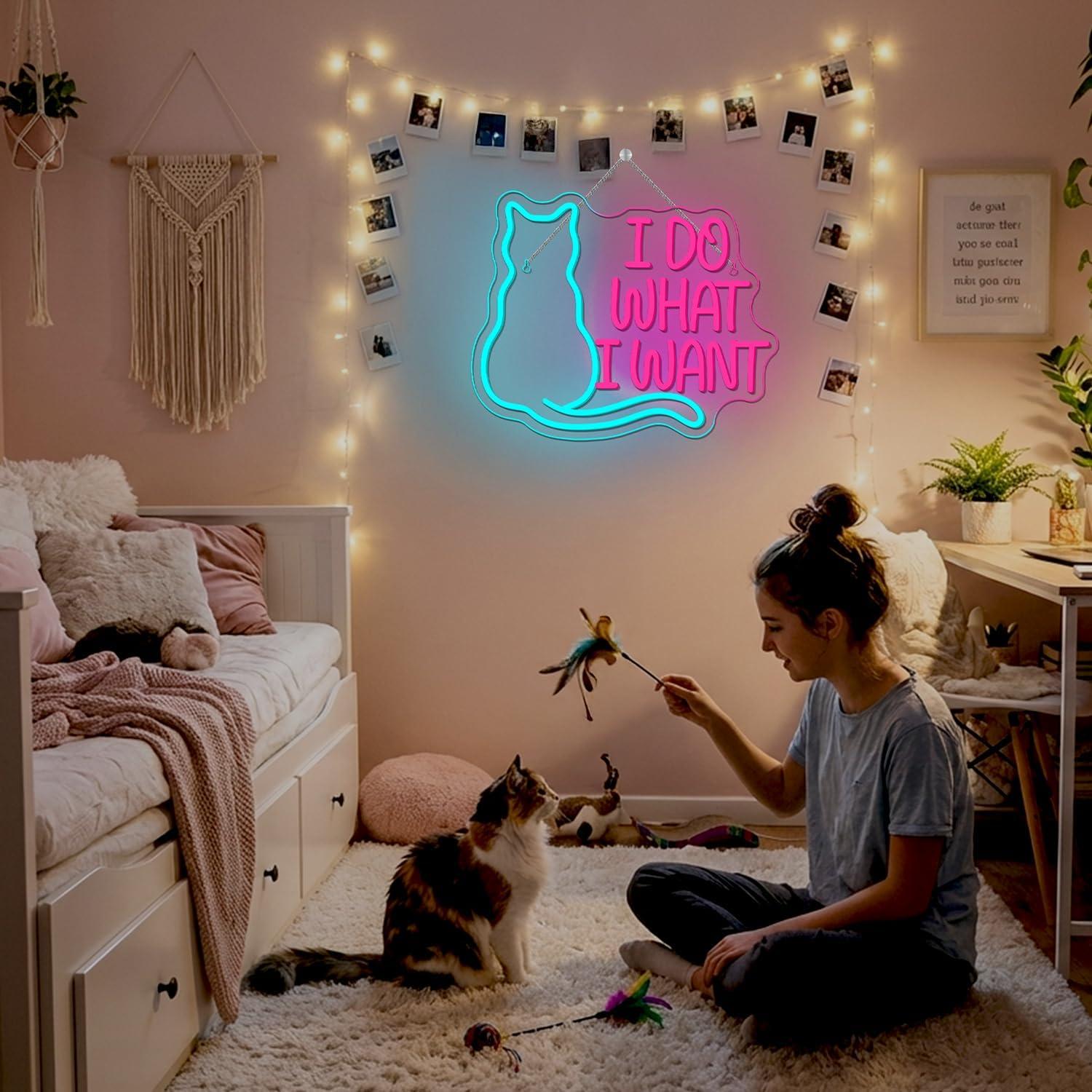 Cat Neon Sign USB Dimmable LED - огляд і ціна Gaming Accessories Shop
