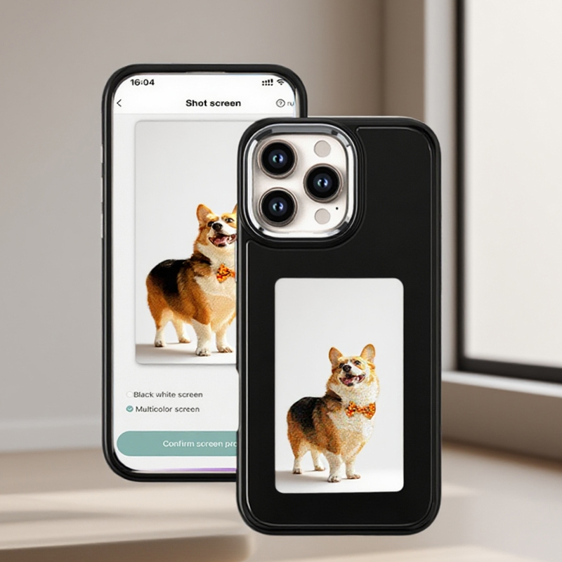 DIY E-Ink Screen Phone Case NF - огляд і ціна Gaming Accessories Rack