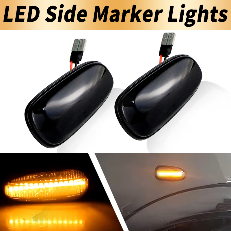2PCS LED Dynamic Side Marker L - огляд і ціна Gaming Accessories Rack