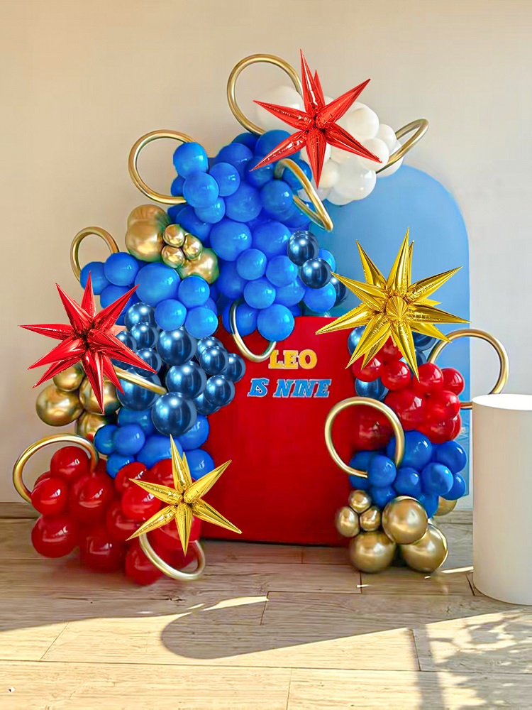 126pcs Kozee Red Blue Gold Bal - огляд і ціна Gaming Accessories For Room