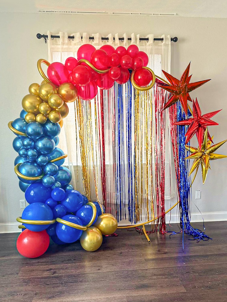 126pcs Kozee Red Blue Gold Bal - огляд і ціна Gaming Accessories For Room