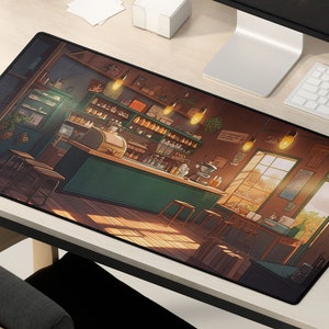 Kawaii Anime Desk Mat Coffee S - огляд і ціна Gaming Accessories Shop