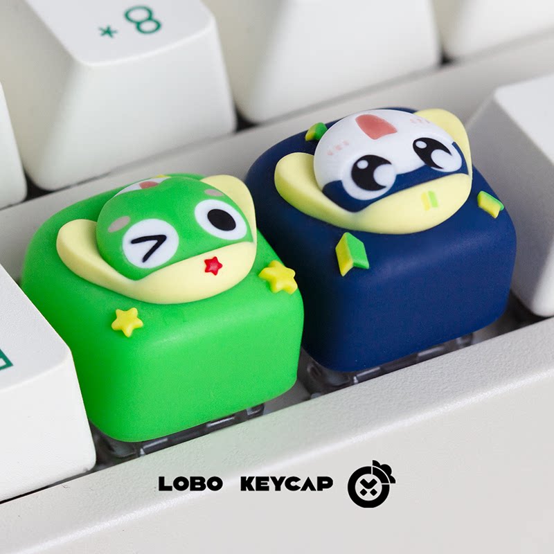 Keroro Themed Anime Keycaps Me - огляд і ціна Gaming Accessories Aesthetic