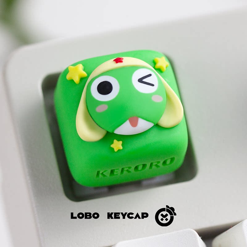 Keroro Themed Anime Keycaps Me - огляд і ціна Gaming Accessories Aesthetic