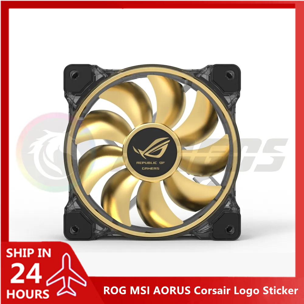 PC Gamer Cabinet Fan Logo Stic - огляд і ціна Gaming Accessories For Room