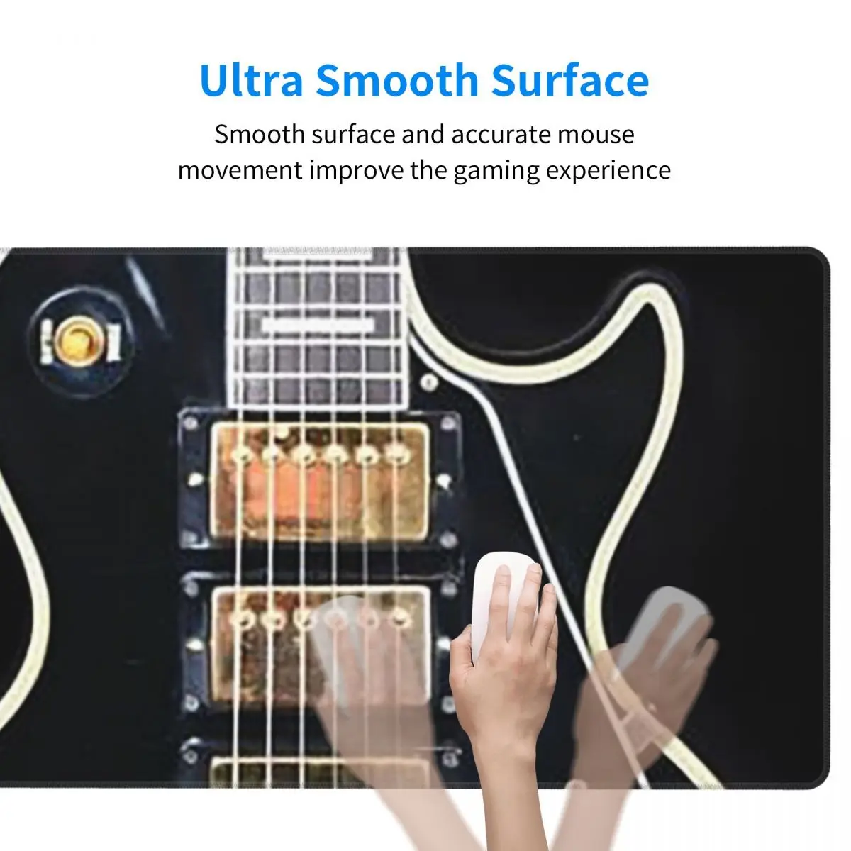 Large Mouse Pad Gibson Custom  - огляд і ціна Gaming Accessories Shop