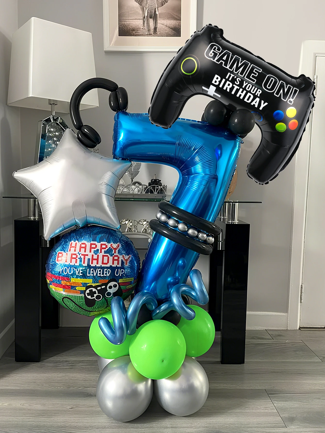 32PCS Game Theme Birthday Numb - огляд і ціна Gaming Accessories For Room